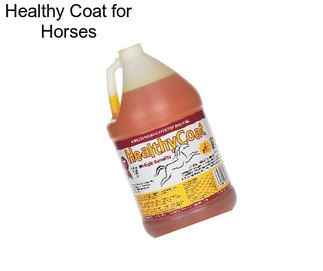 Healthy Coat for Horses