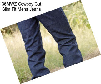 36MWZ Cowboy Cut Slim Fit Mens Jeans