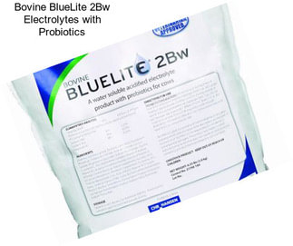 Bovine BlueLite 2Bw Electrolytes with Probiotics