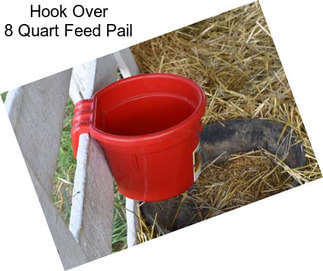 Hook Over 8 Quart Feed Pail
