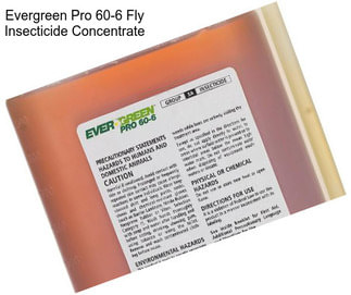 Evergreen Pro 60-6 Fly Insecticide Concentrate