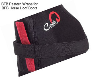 BFB Pastern Wraps for BFB Horse Hoof Boots