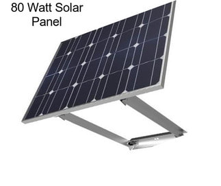 80 Watt Solar Panel