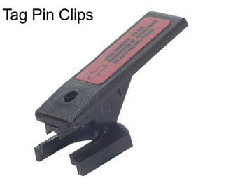 Tag Pin Clips