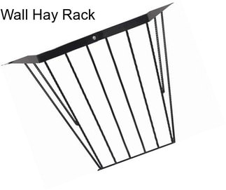 Wall Hay Rack