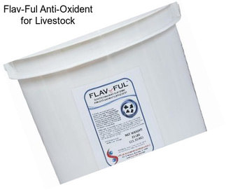 Flav-Ful Anti-Oxident for Livestock