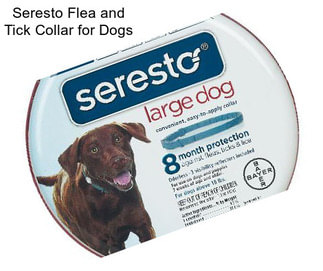 Seresto Flea and Tick Collar for Dogs