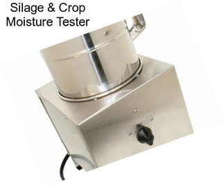 Silage & Crop Moisture Tester