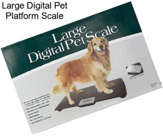 Large Digital Pet Platform Scale