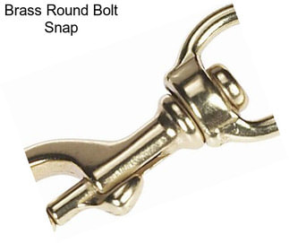 Brass Round Bolt Snap