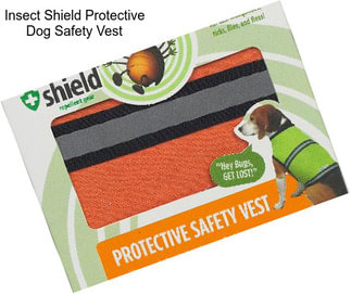 Insect Shield Protective Dog Safety Vest