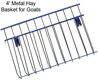 4\' Metal Hay Basket for Goats