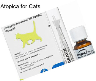 Atopica for Cats