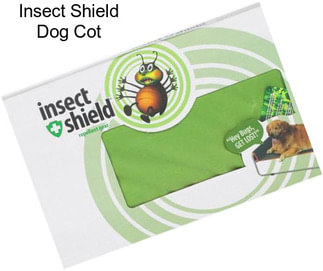 Insect Shield Dog Cot