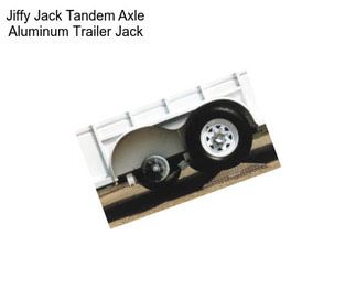 Jiffy Jack Tandem Axle Aluminum Trailer Jack