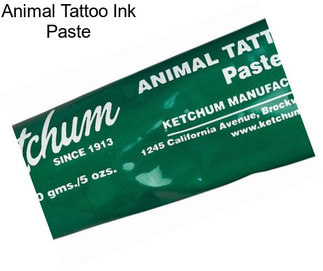 Animal Tattoo Ink Paste