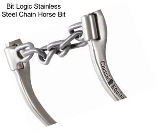 Bit Logic Stainless Steel Chain Horse Bit