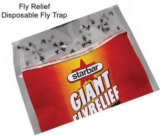 Fly Relief Disposable Fly Trap