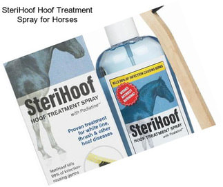 SteriHoof Hoof Treatment Spray for Horses