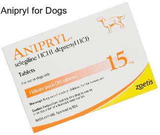 Anipryl for Dogs