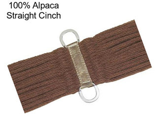 100% Alpaca Straight Cinch