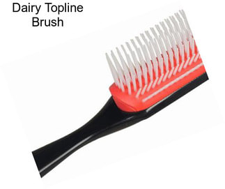 Dairy Topline Brush