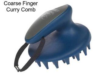 Coarse Finger Curry Comb