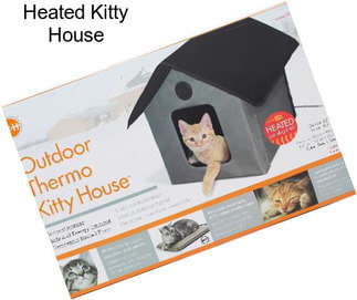 Heated Kitty House