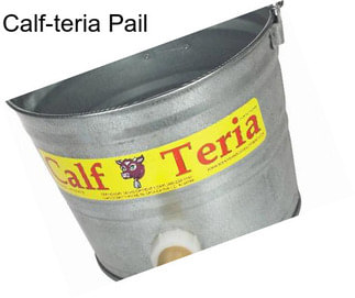 Calf-teria Pail