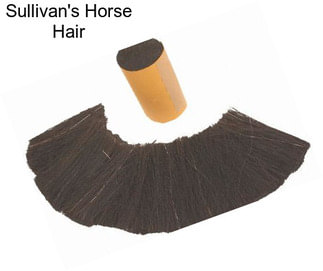 Sullivan\'s Horse Hair