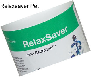 Relaxsaver Pet