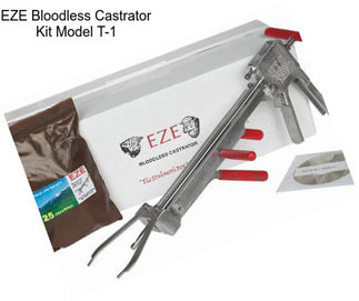 EZE Bloodless Castrator Kit Model T-1