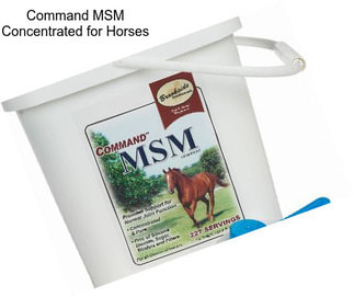 Command MSM Concentrated for Horses
