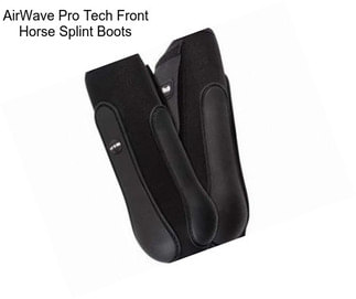 AirWave Pro Tech Front Horse Splint Boots