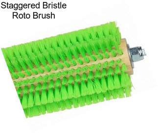 Staggered Bristle Roto Brush