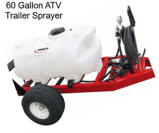 60 Gallon ATV Trailer Sprayer