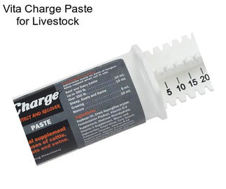 Vita Charge Paste for Livestock