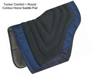Tucker Comfort + Round Contour Horse Saddle Pad
