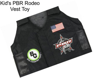 Kid\'s PBR Rodeo Vest Toy