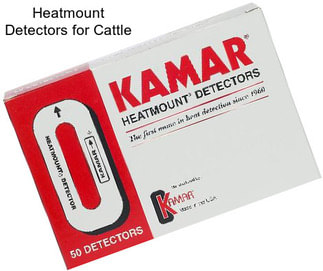 Heatmount Detectors for Cattle