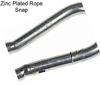 Zinc Plated Rope Snap