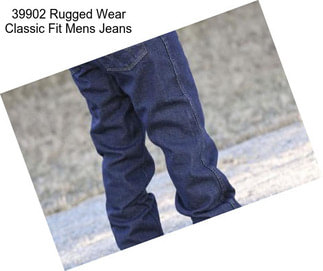 39902 Rugged Wear Classic Fit Mens Jeans