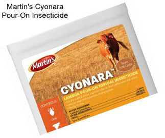 Martin\'s Cyonara Pour-On Insecticide