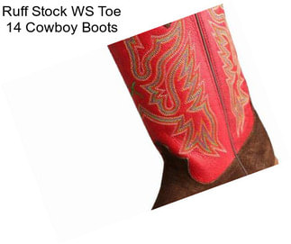 Ruff Stock WS Toe 14\