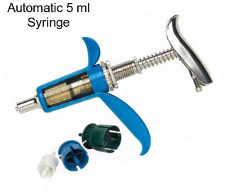 Automatic 5 ml Syringe
