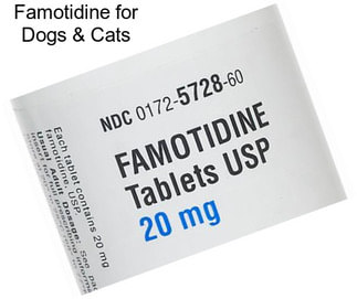 Famotidine for Dogs & Cats