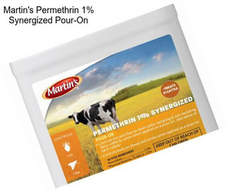 Martin\'s Permethrin 1% Synergized Pour-On