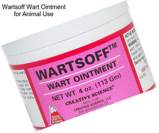 Wartsoff Wart Ointment for Animal Use