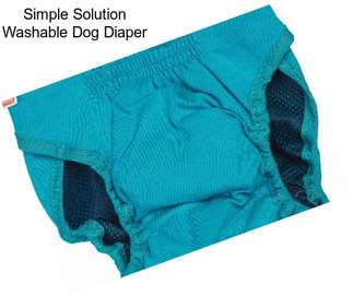 Simple Solution Washable Dog Diaper