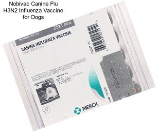 Nobivac Canine Flu H3N2 Influenza Vaccine for Dogs